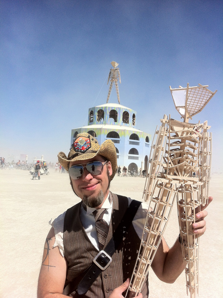 Balsa Man's tour of Black Rock Desert 2012