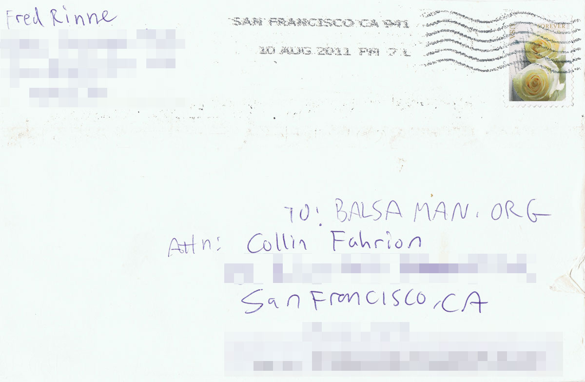 Balsa Opera by Fred (back)